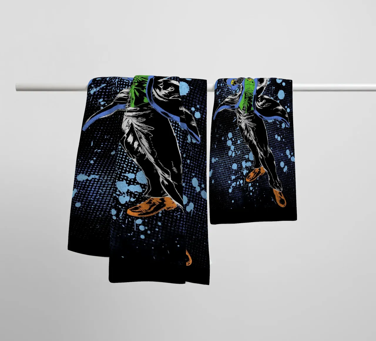 Will Anthonio Zeppeli jojo asciugamano da bagno da Neonartstudio