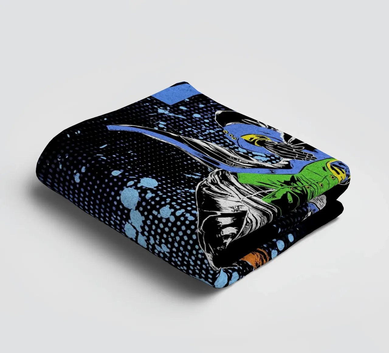 Will Anthonio Zeppeli jojo asciugamano da bagno da Neonartstudio
