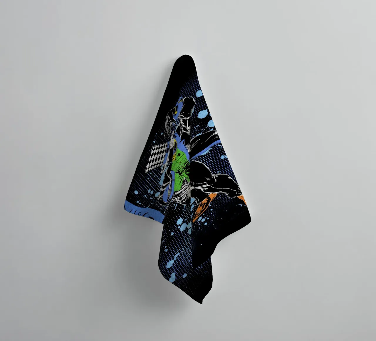 Will Anthonio Zeppeli jojo asciugamano da bagno da Neonartstudio