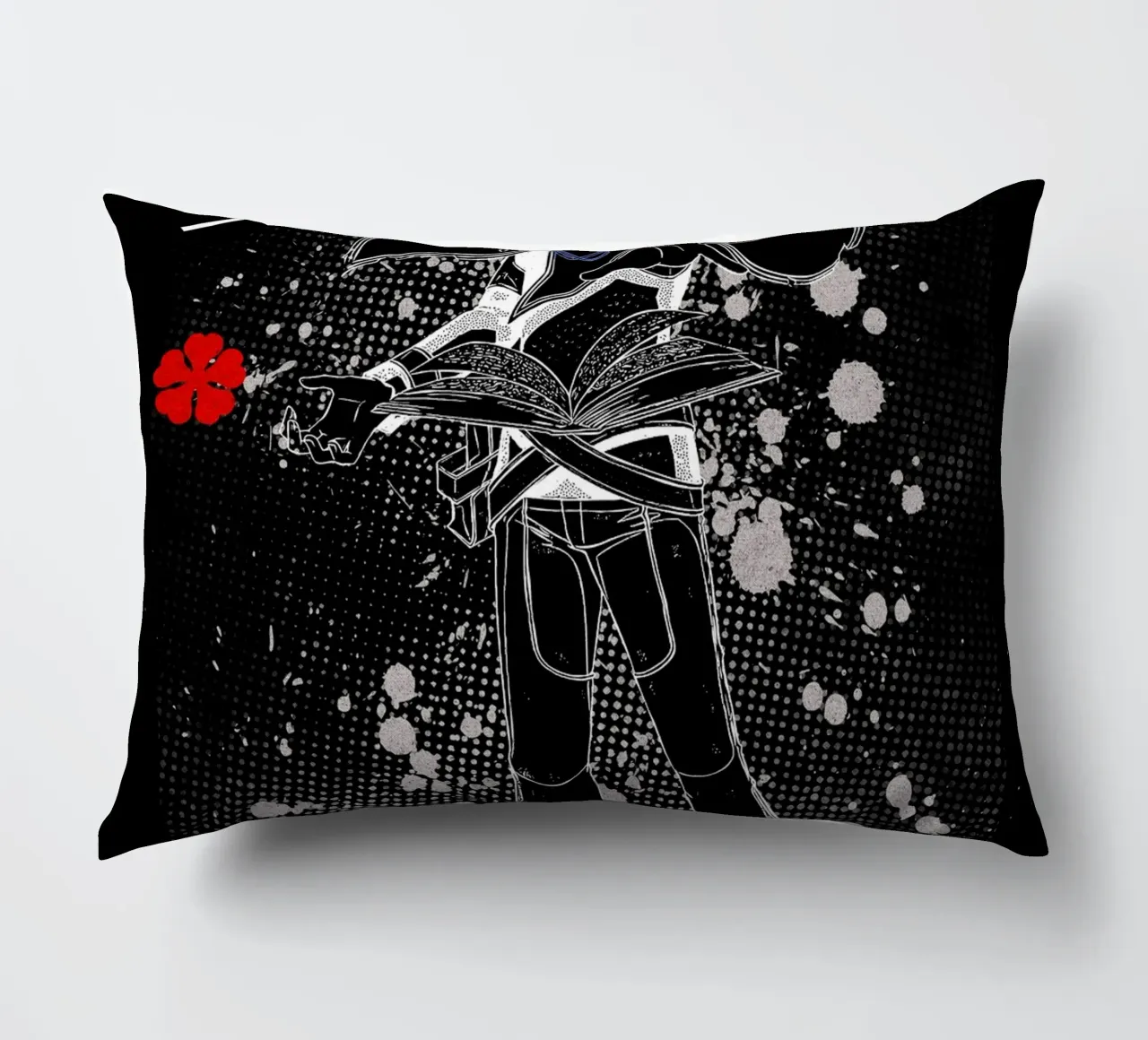 Yuno Black Clover decorative cushion by Neonartstudio