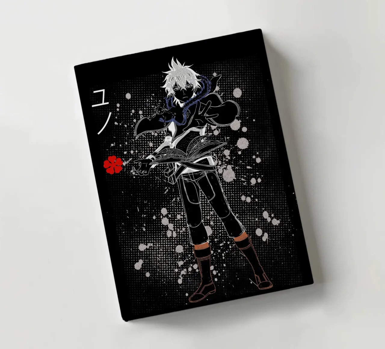 Yuno Black Clover notebook by Neonartstudio