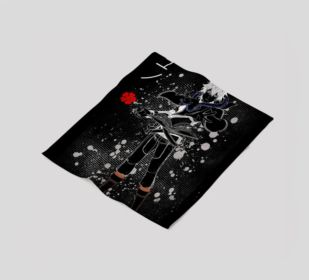 Yuno Black Clover Fleecedecke von Neonartstudio