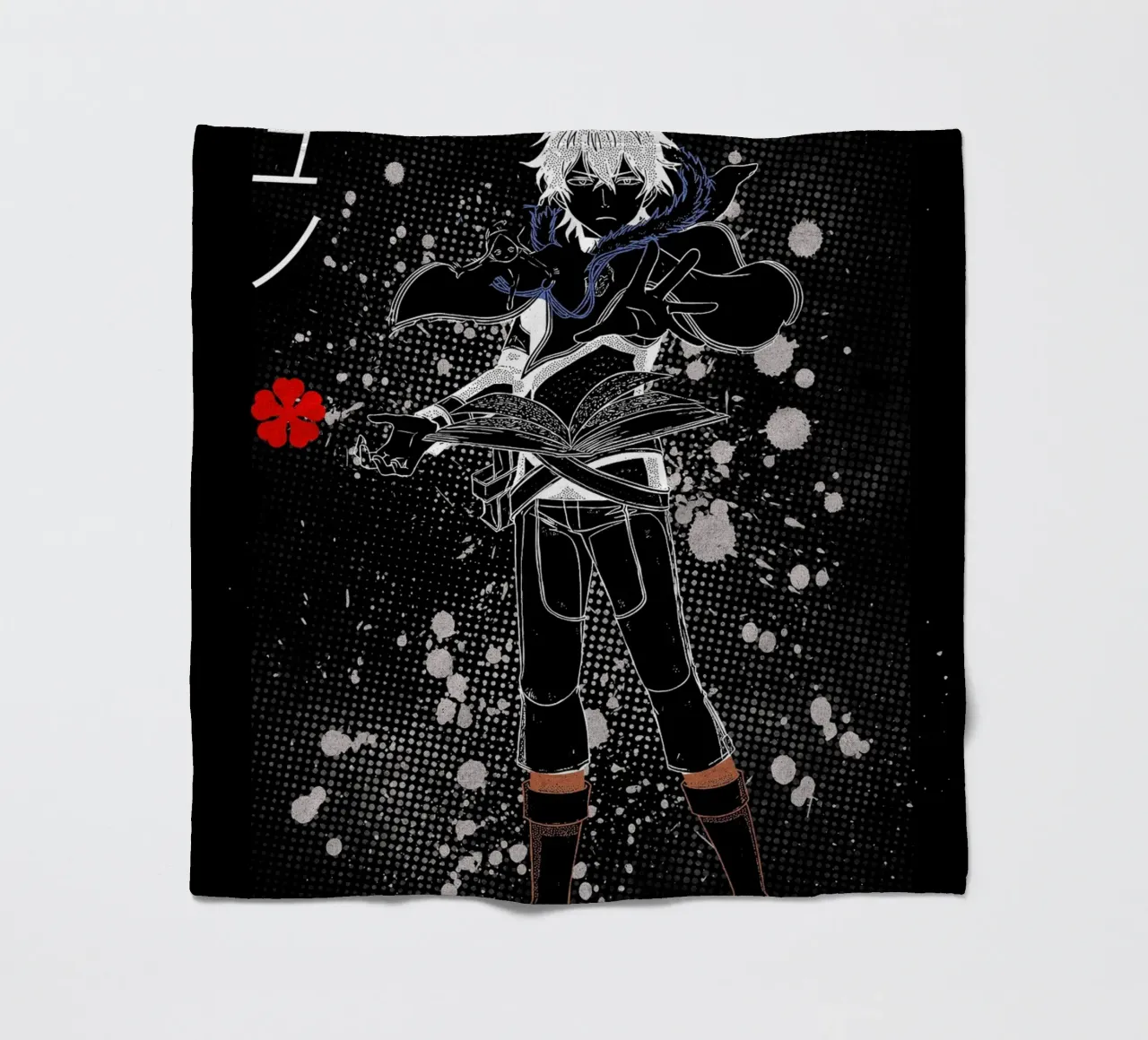 Yuno Black Clover Fleecedecke von Neonartstudio