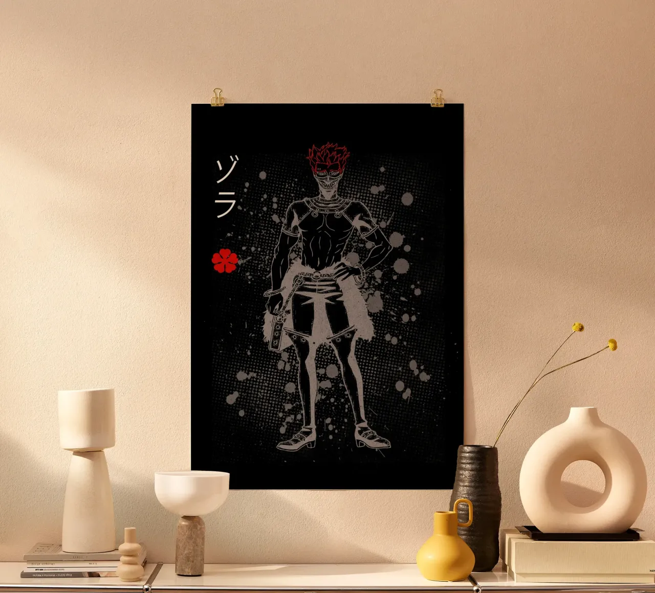 Zora Ideale black clover hahnemühle by Neonartstudio