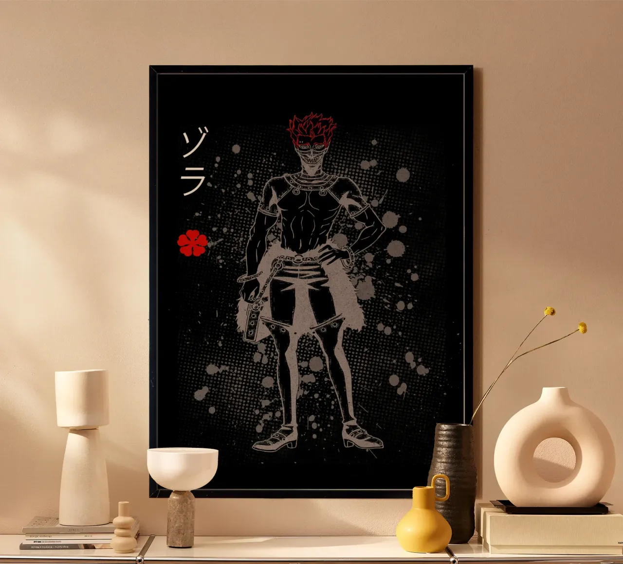 Zora Ideale black clover hahnemühle by Neonartstudio
