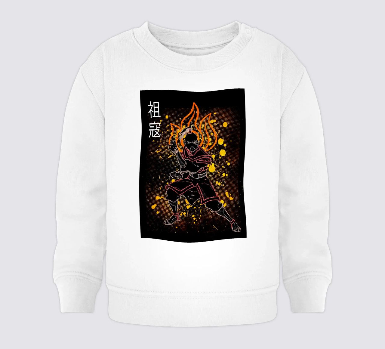 Zuko Avatar The Last Airbender felpa neonato da Neonartstudio