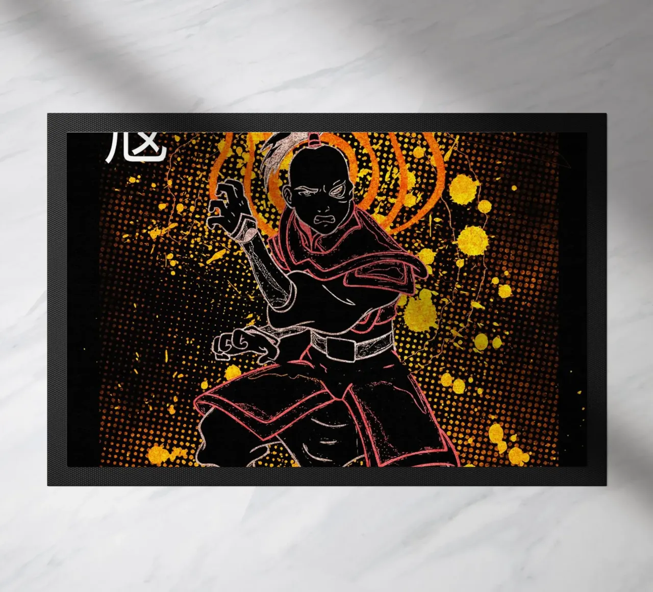 Zuko Avatar The Last Airbender felpudo de Neonartstudio