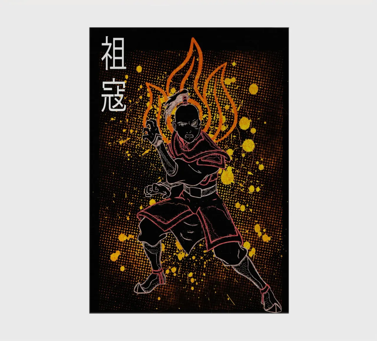 Zuko Avatar The Last Airbender notebook by Neonartstudio