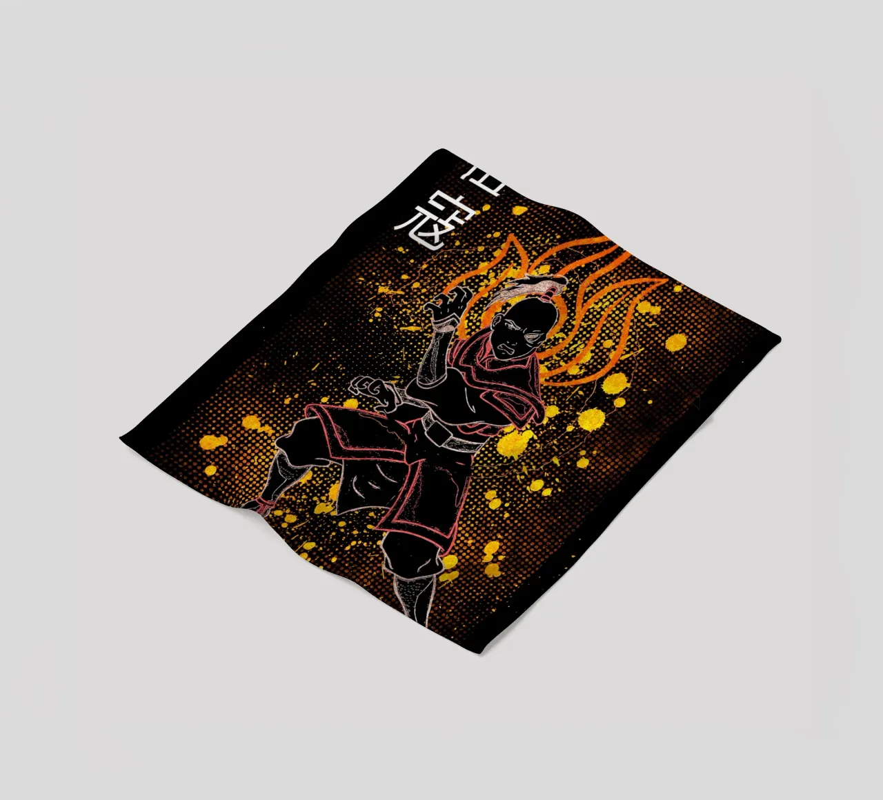 Zuko Avatar The Last Airbender coperta in pile da Neonartstudio