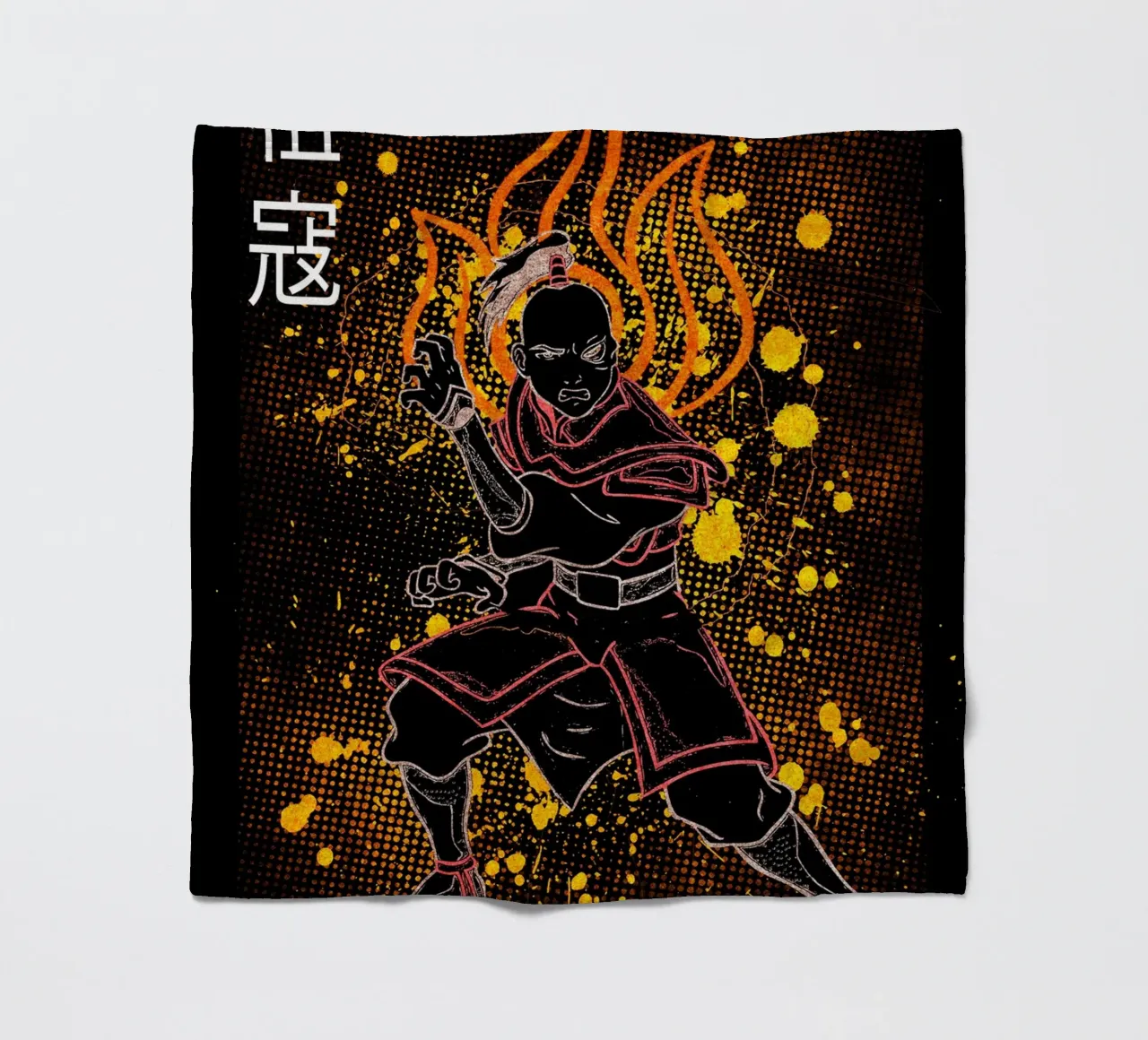 Zuko Avatar The Last Airbender coperta in pile da Neonartstudio