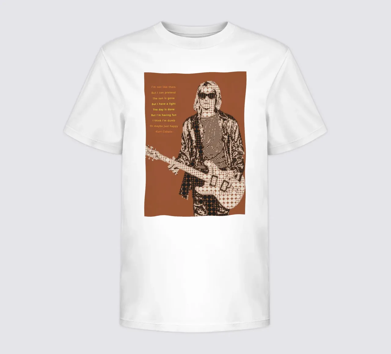 Kurt on Perform kids t-shirt by neonartroom