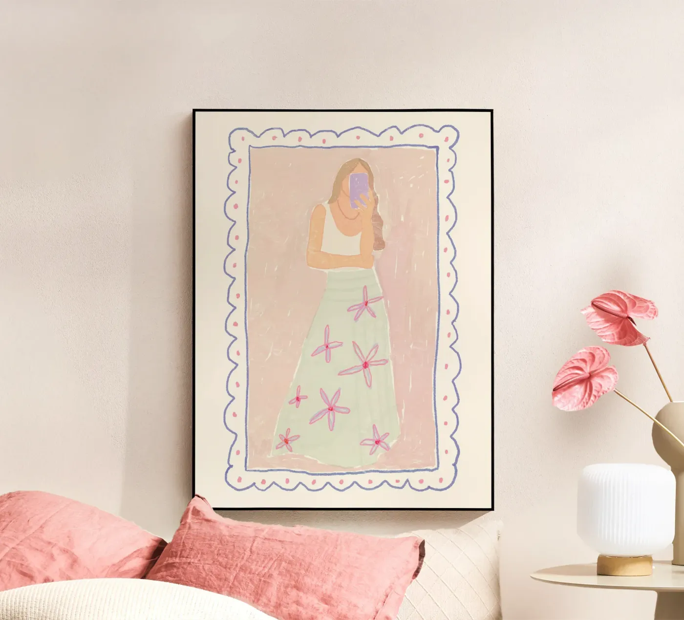 Selfie Acryl-Glas von treechild