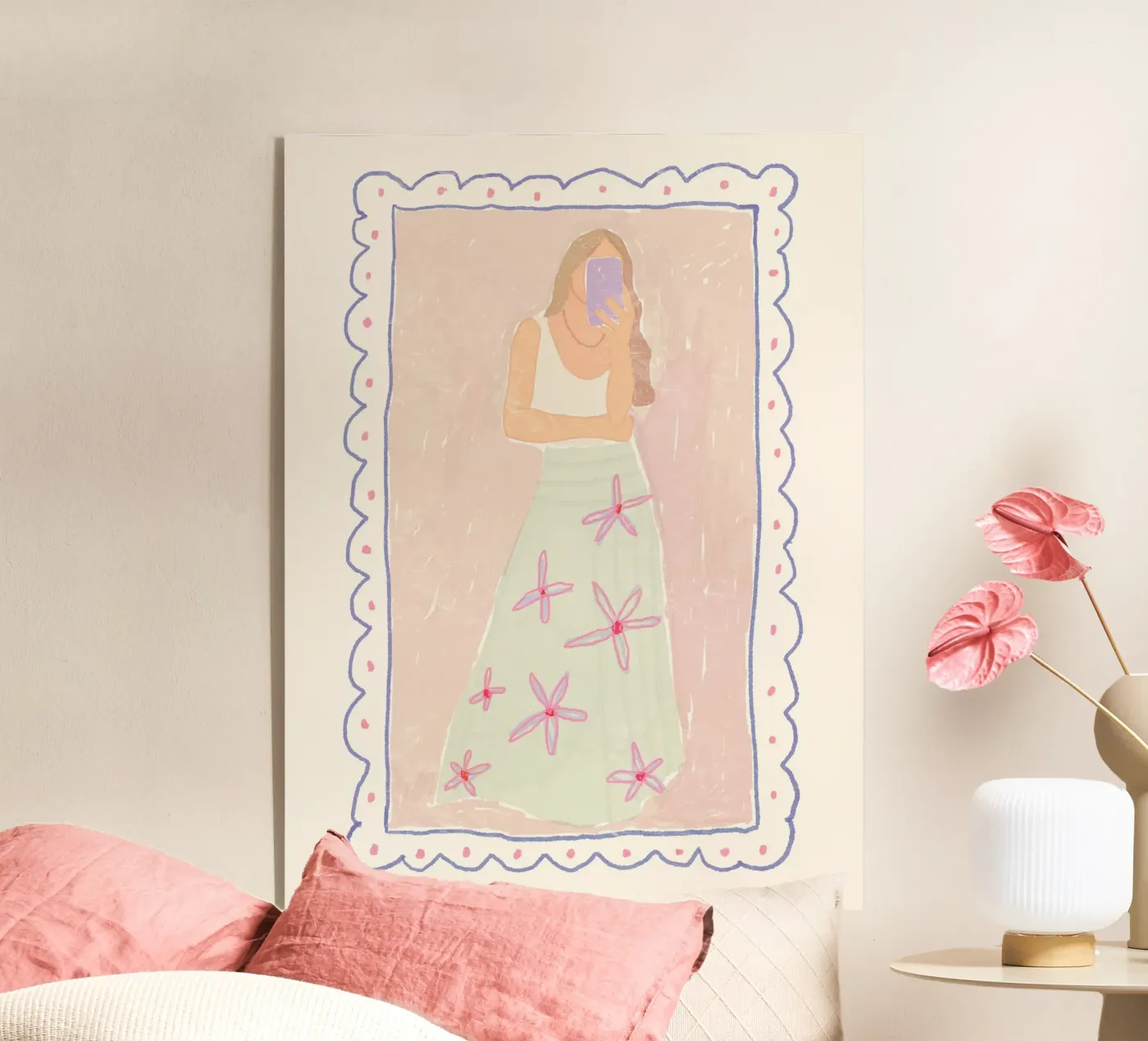 Selfie Acryl-Glas von treechild