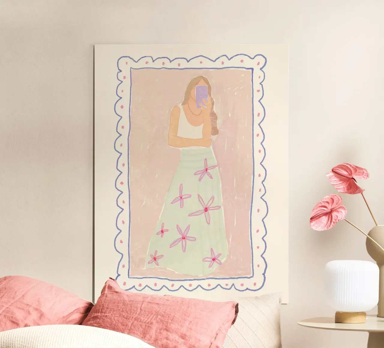 Selfie poster con telaio in plastica da treechild