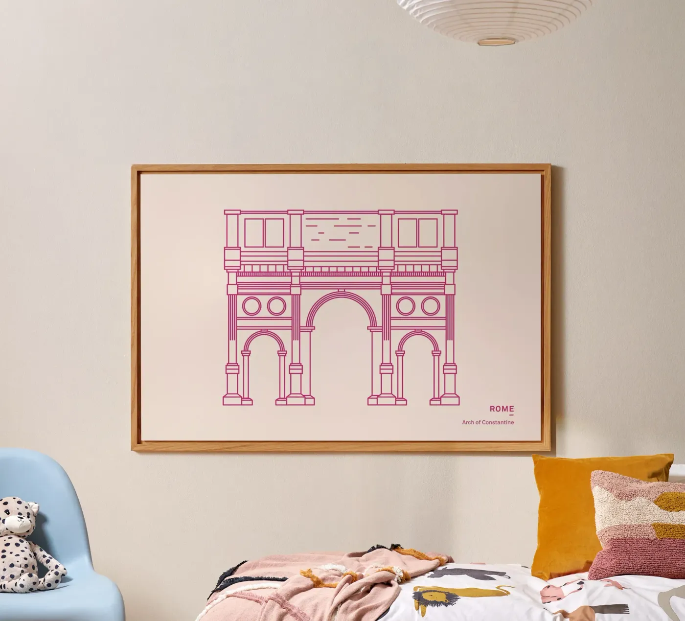 Rome forex plate by Sara Signorini