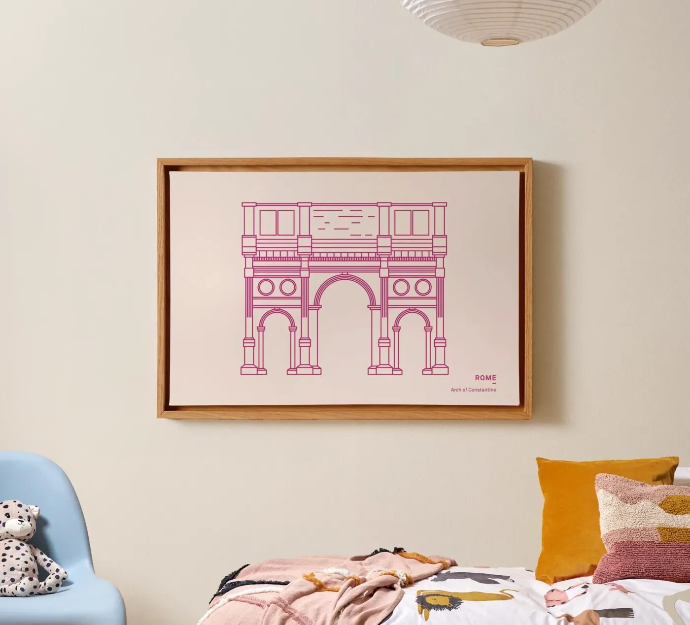 Rome canvas by Sara Signorini