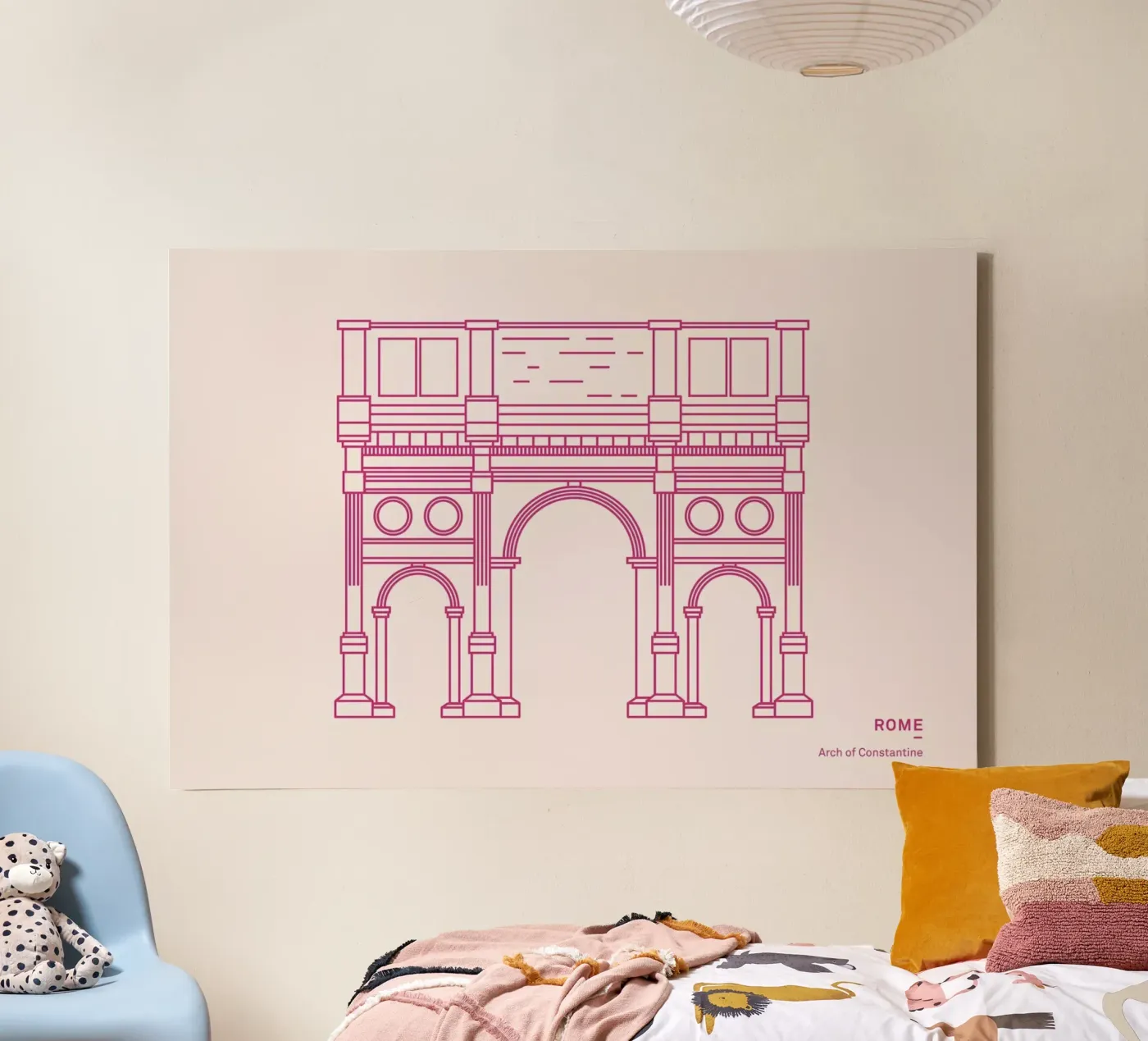 Rome canvas by Sara Signorini