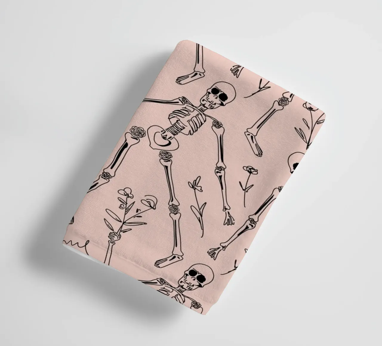 Don't Waste your Time asciugamano da bagno da anisillustration