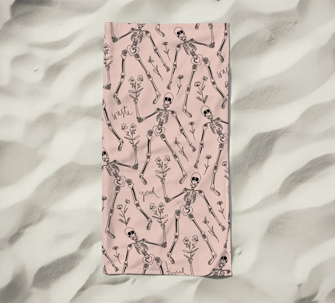 Don't Waste your Time telo mare da anisillustration