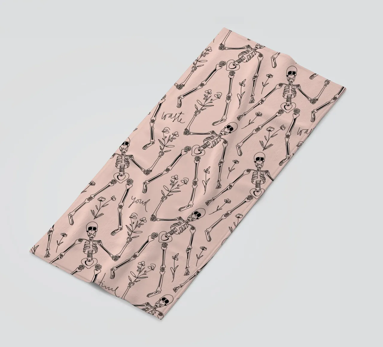 Don't Waste your Time telo mare da anisillustration