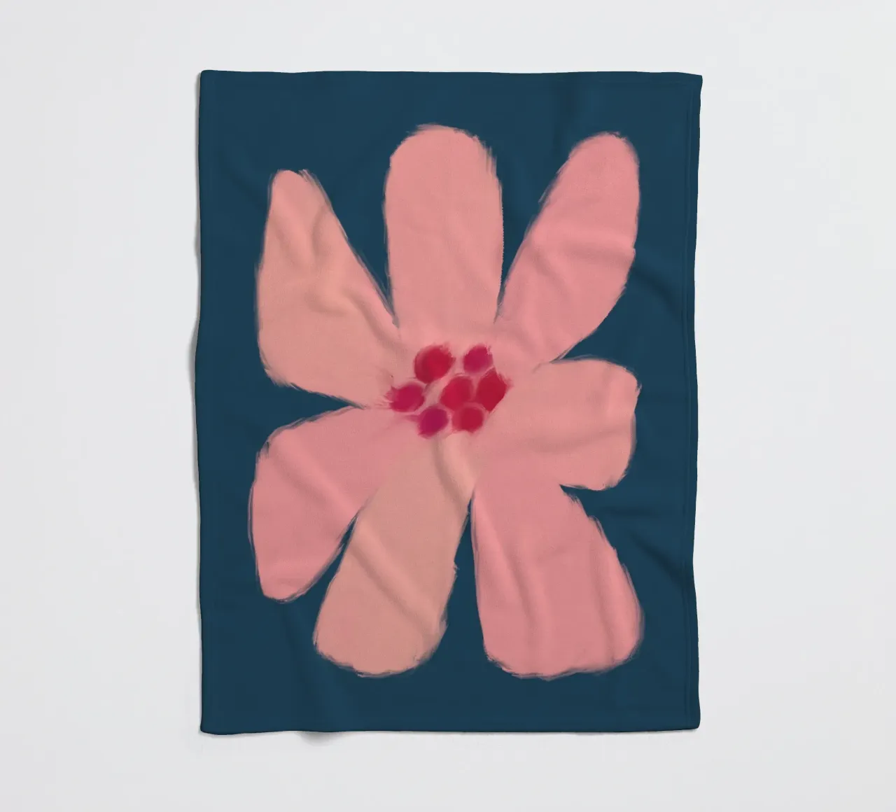 Flower Power No 1 coperta in pile da treechild