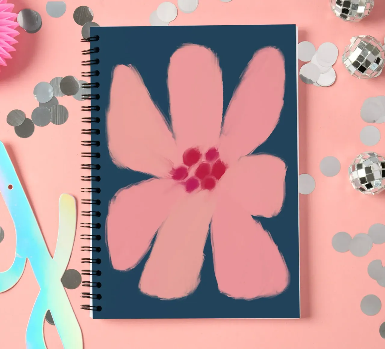 Flower Power No 1 spiral notebook by treechild