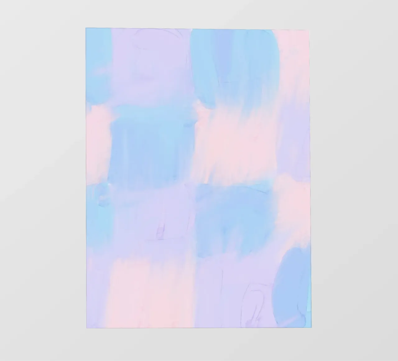 Pastel Squares telo in pvc da treechild