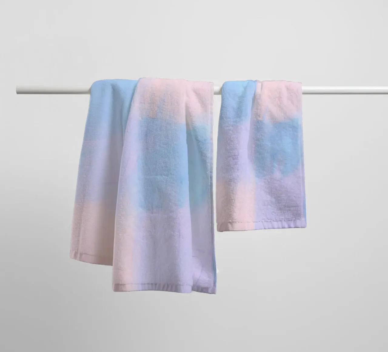 Pastel Squares towel by treechild