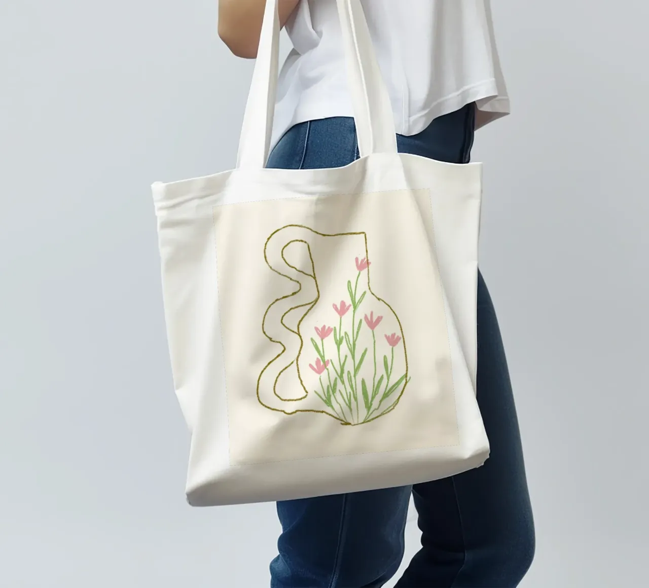 Vie Simple No 118 borsa in juta da treechild