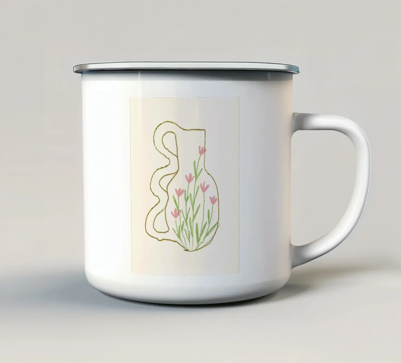 Vie Simple No 118 tazza in smalto da treechild