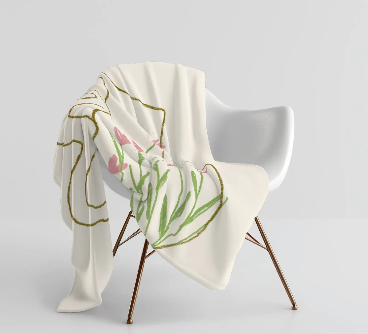 Vie Simple No 118 coperta in pile da treechild