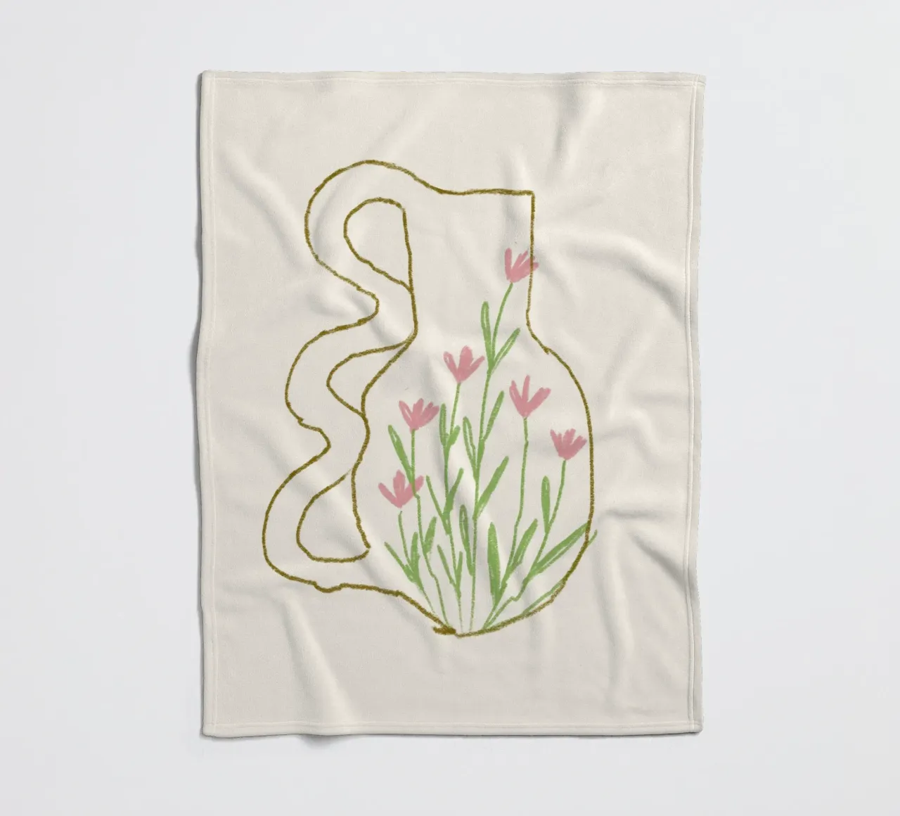 Vie Simple No 118 coperta in pile da treechild
