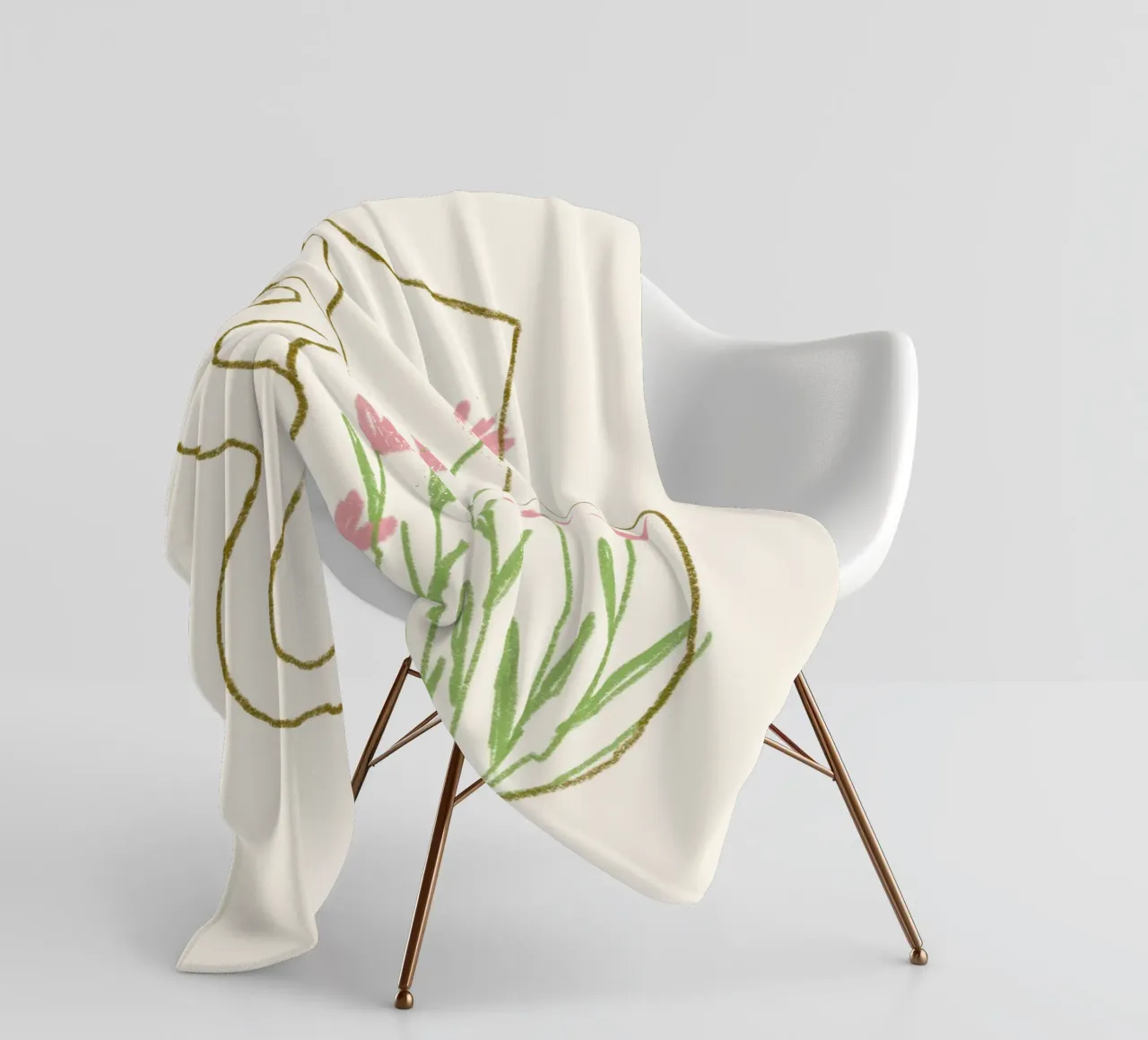 Vie Simple No 118 coperta in pile da treechild