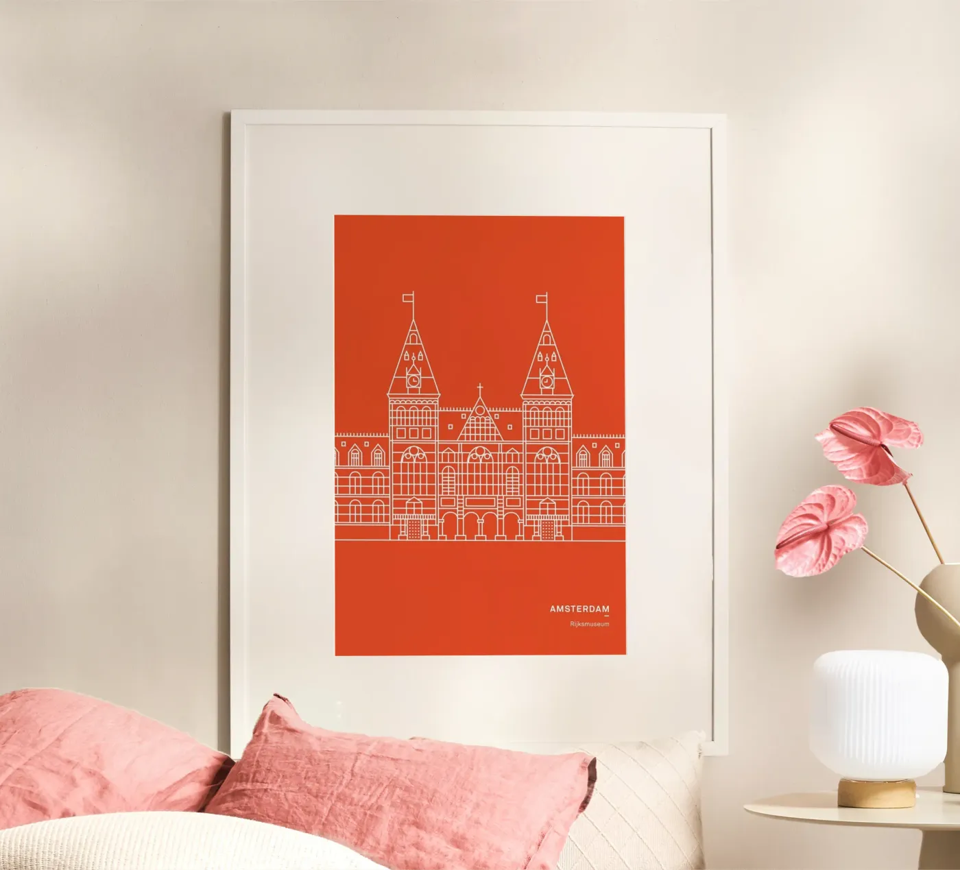 Amsterdam Poster von Sara Signorini