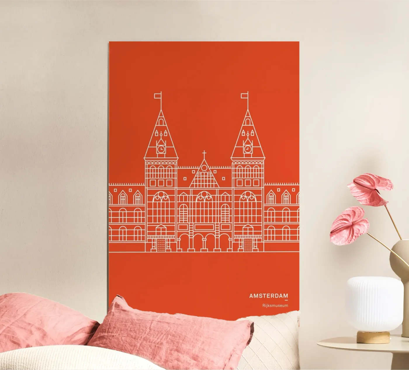 Amsterdam Poster von Sara Signorini