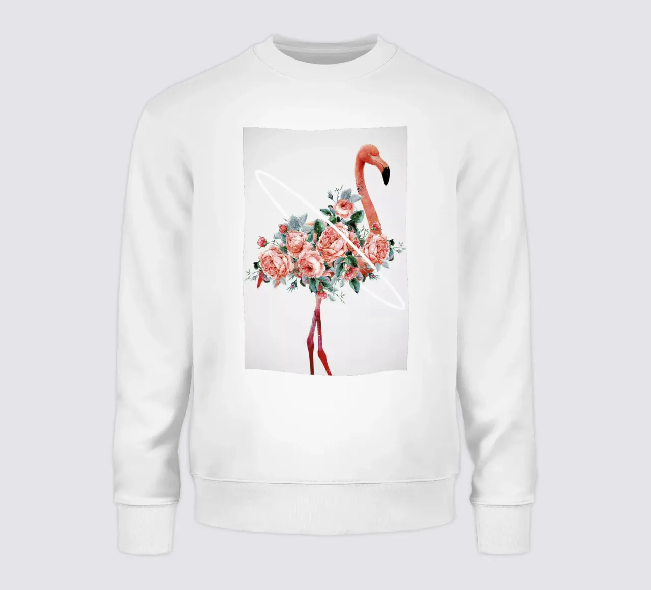 Flamingo sweatshirt van Dániel Taylor