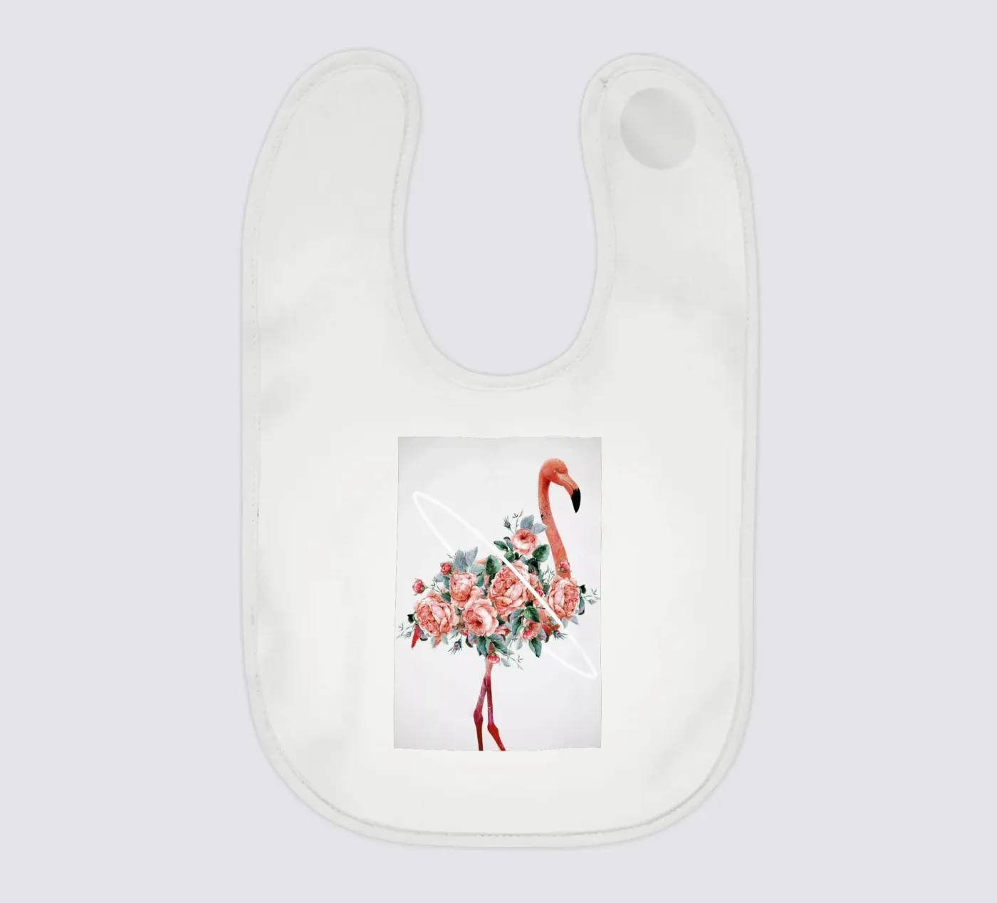 Flamingo Babylätzchen von Dániel Taylor