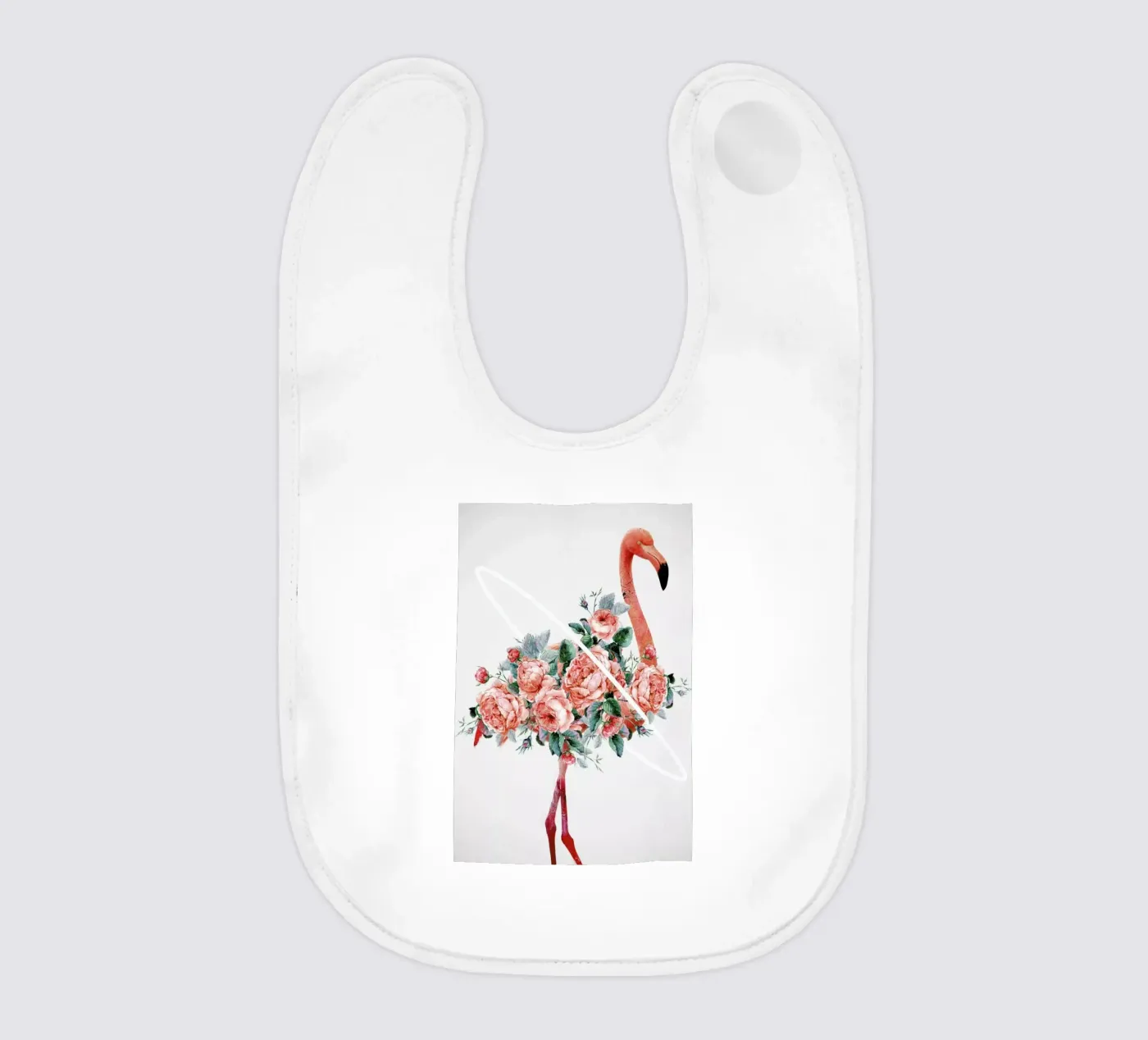 Flamingo Babylätzchen von Dániel Taylor
