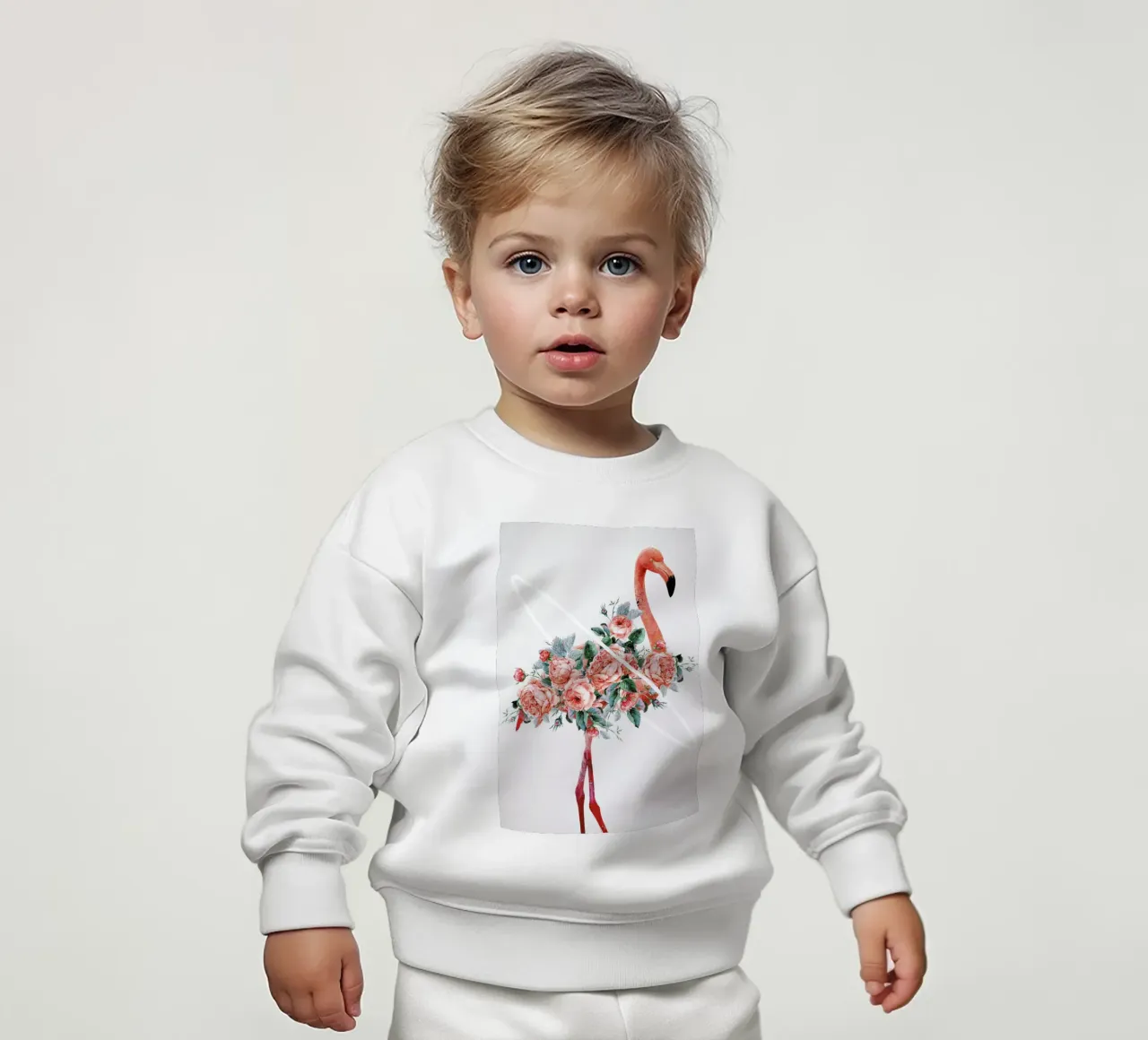 Flamingo felpa neonato da Dániel Taylor