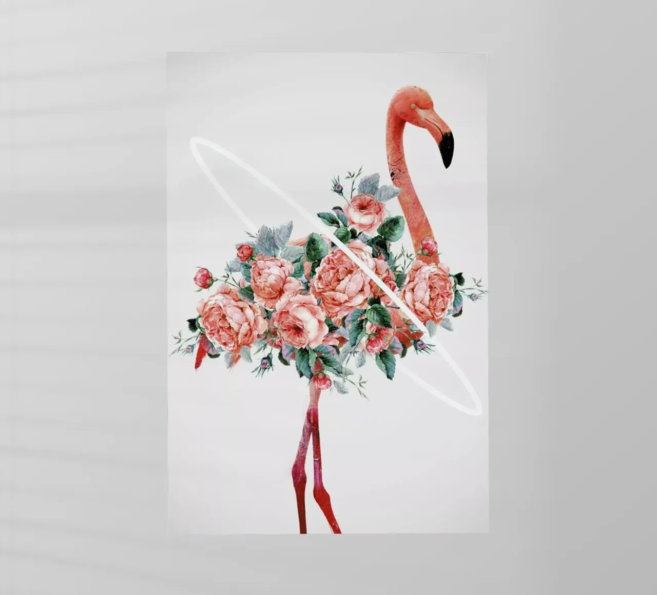 Flamingo pellicola backlit da Dániel Taylor