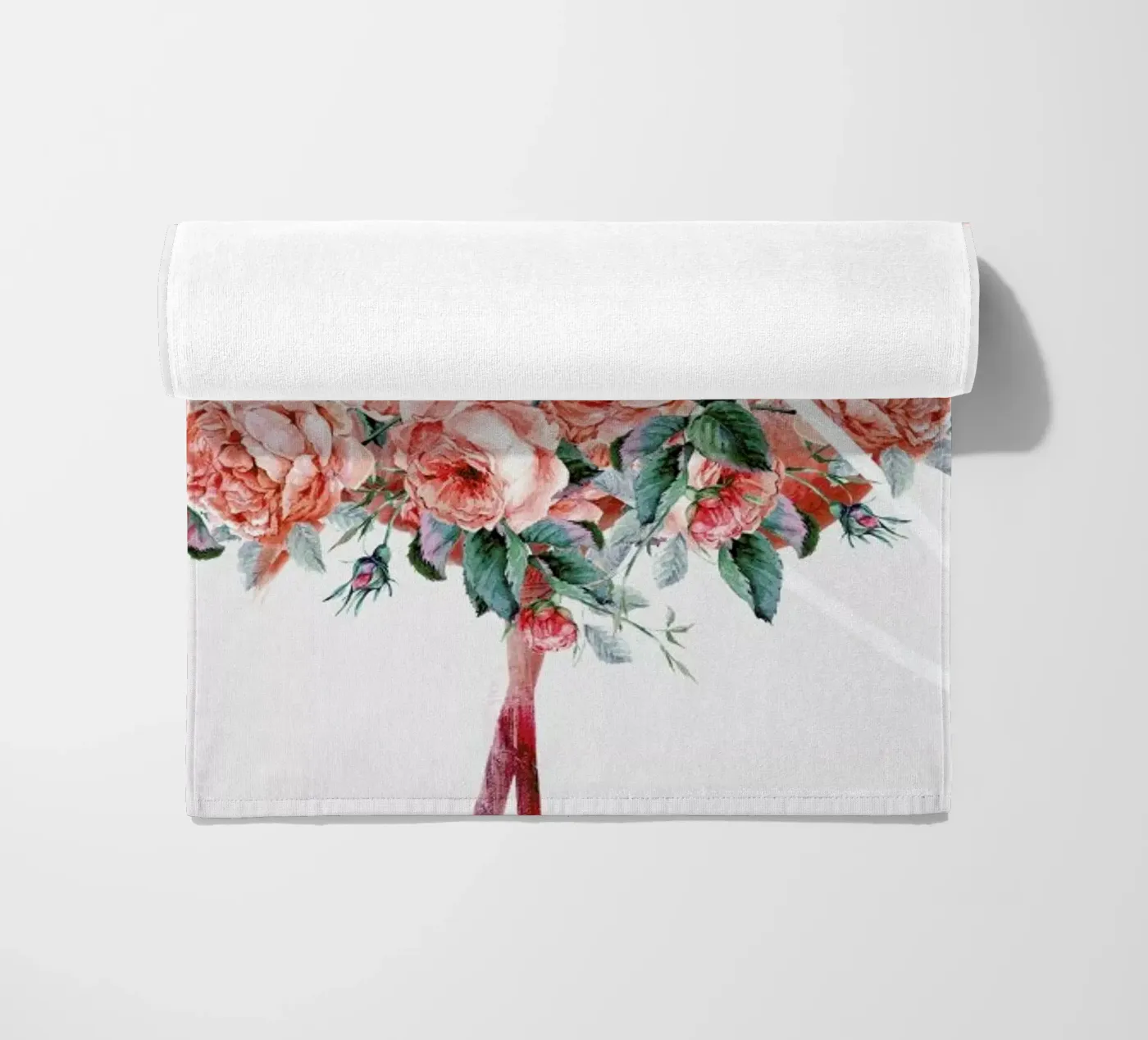 Flamingo beach towel by Dániel Taylor