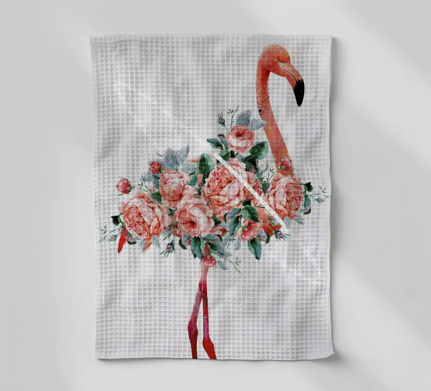 Flamingo Geschirrtuch von Dániel Taylor