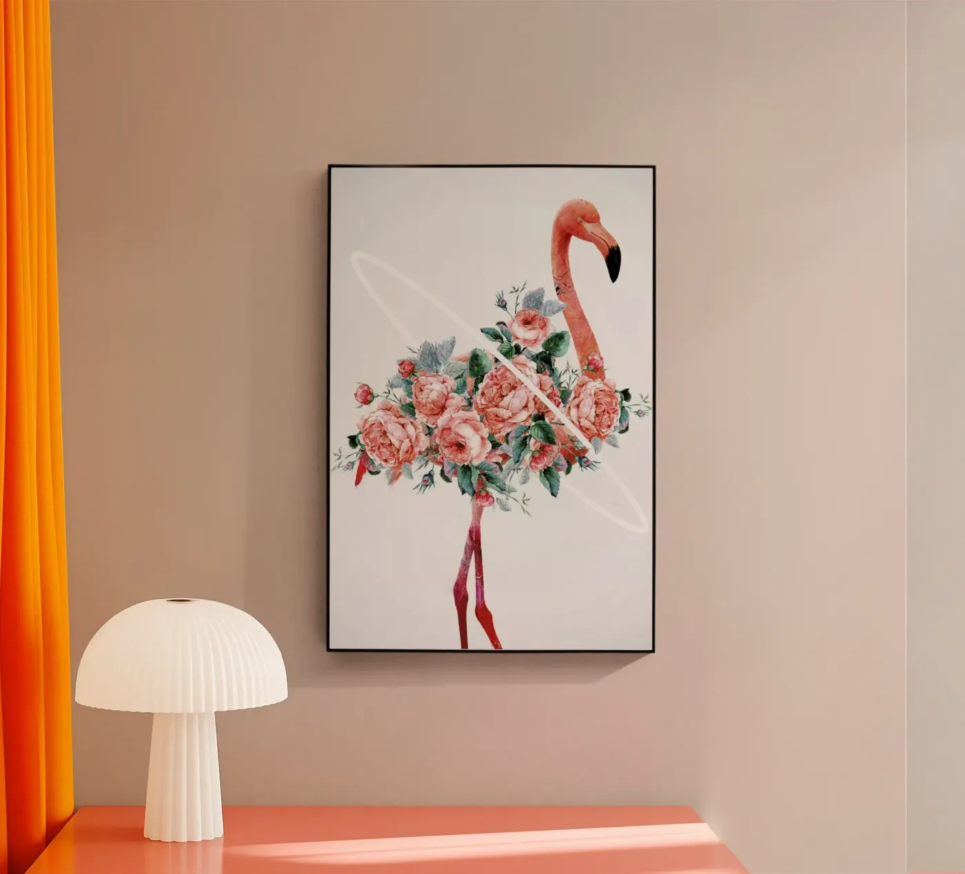 Flamingo plexiglass da Dániel Taylor