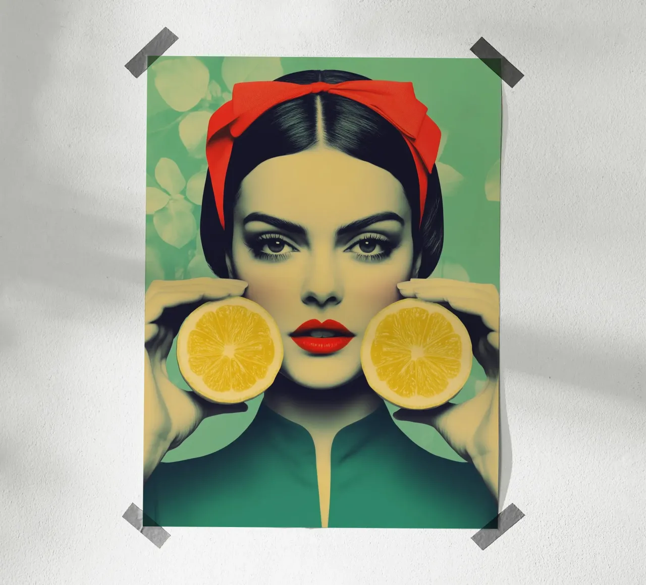 Lemon Girl | El retrofuturismo se une al glamour de la vitamina C poster de Autofocus