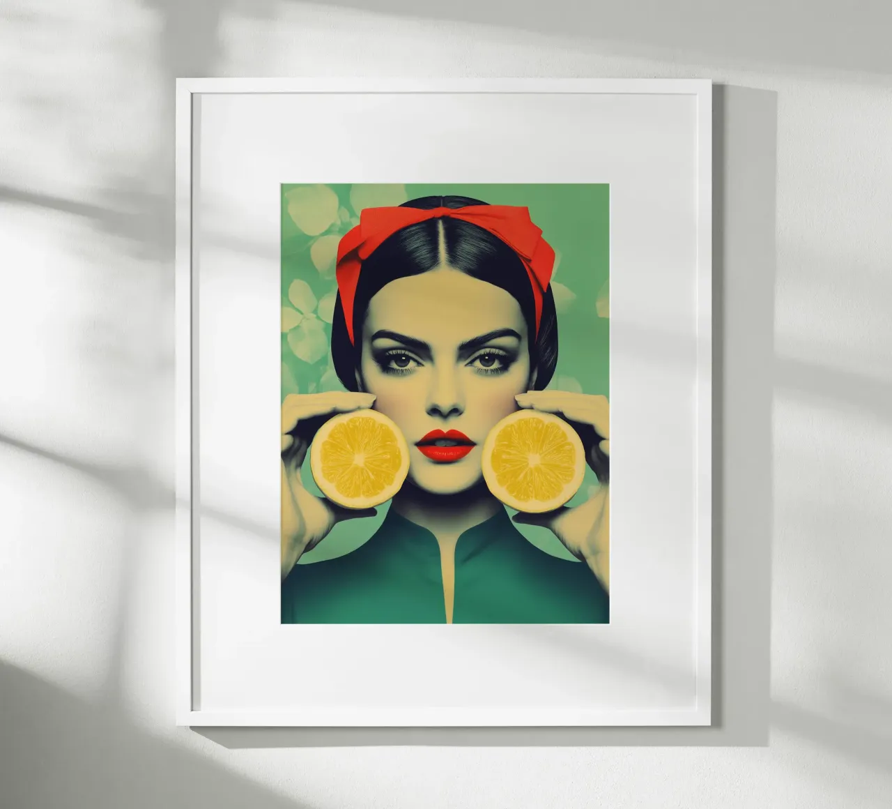 Lemon Girl | El retrofuturismo se une al glamour de la vitamina C poster de Autofocus
