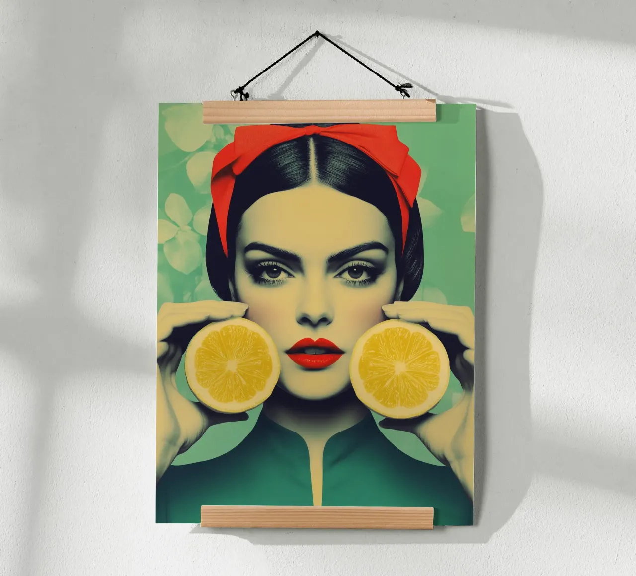 Lemon Girl | El retrofuturismo se une al glamour de la vitamina C poster de Autofocus