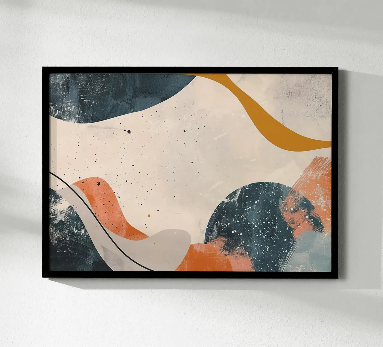 Nature Dreams Poster mit Aluminium Rahmen von Hey Vincent