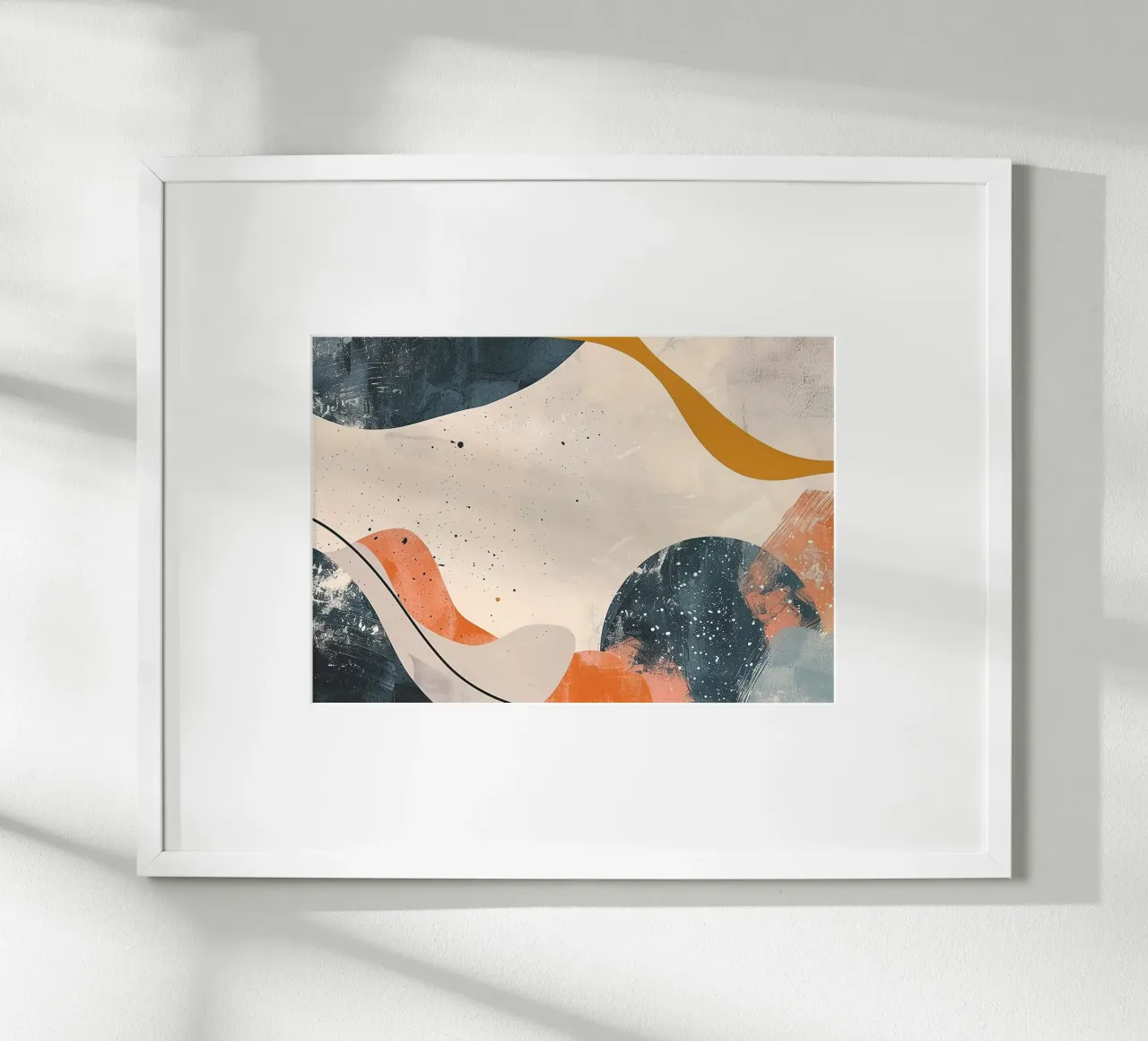 Nature Dreams Poster mit Aluminium Rahmen von Hey Vincent