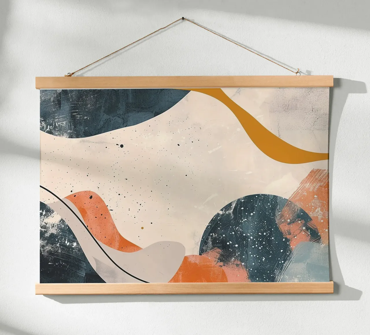 Nature Dreams Poster mit Aluminium Rahmen von Hey Vincent