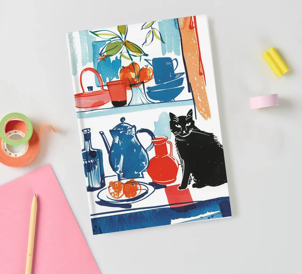 Black Cat notebook by Hey Vincent